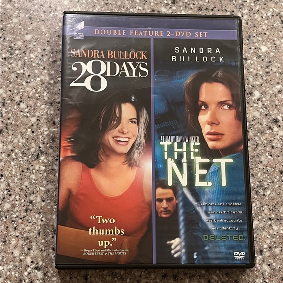 SANDRA BULLOCK: 28 Days and The Net Double Feature DVD - Picture 1 of 8